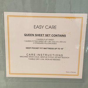 Brand New Jenske Milano 1000 Thread Egyptian Cotton Sheet Set